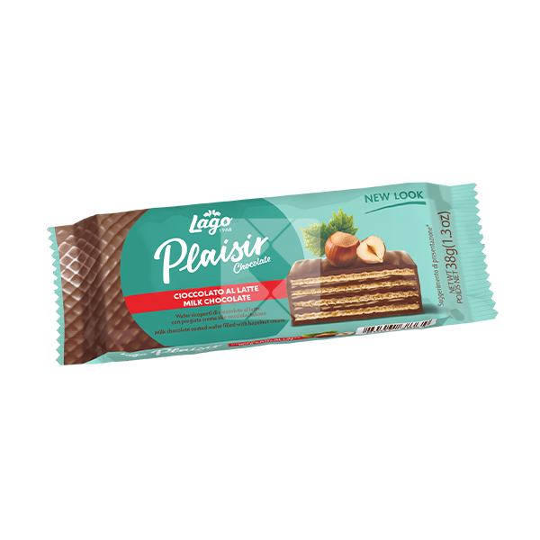 LAGO PLAISIR MILK CHOCOLATE 38G