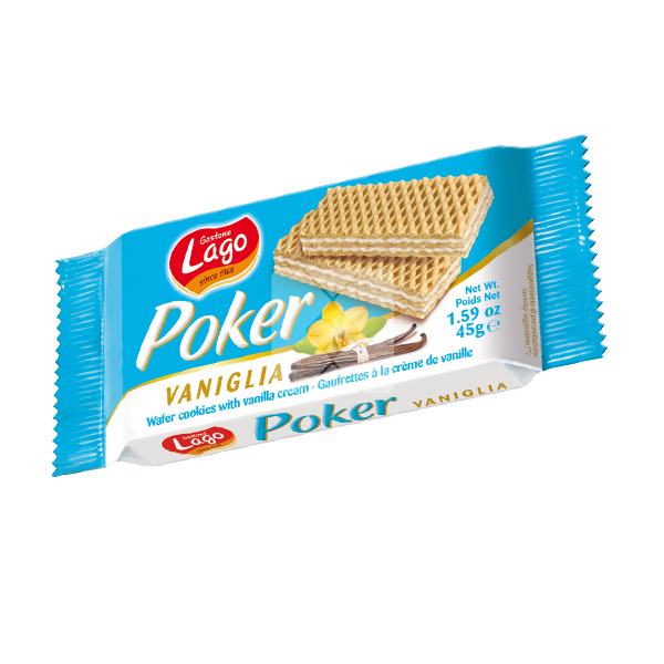 LAGO POKER WAFER VANILLA 45G
