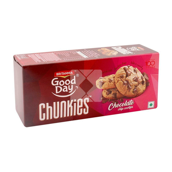 BRITANNIA GOOD DAY CHUNKIES CHOCOLATE 75G 