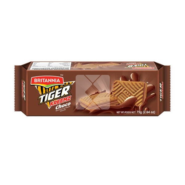 BRITANNIA TIGER KREEMZ CHOCO 75G