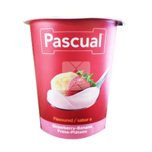 PASCUAL YOGURT STRAWBERRY BANANA FLAVOUR 125ML