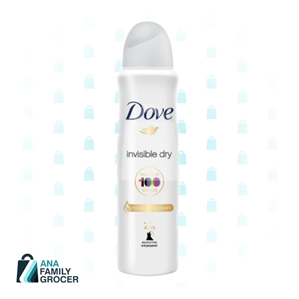 DOVE DEO BODY SPRAY INVISIBLE DRY 150ML