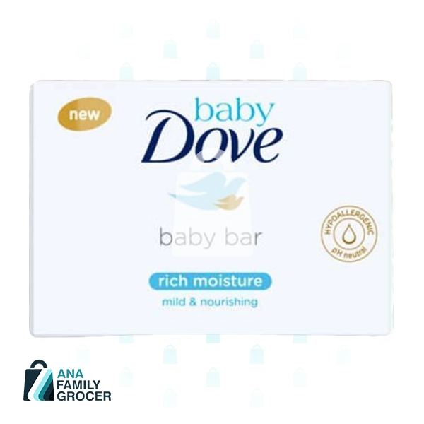 DOVE BABY BAR RICH MOISTURE MILD & NOURISHING 75G