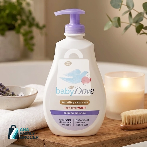 DOVE BABY BODY WASH HEAD TO TOE CALMING NIGHTS 400ML