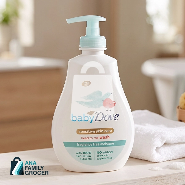 DOVE BABY BODY WASH HEAD TO TOE WASH SENSITIVE MOISTURE 400ML