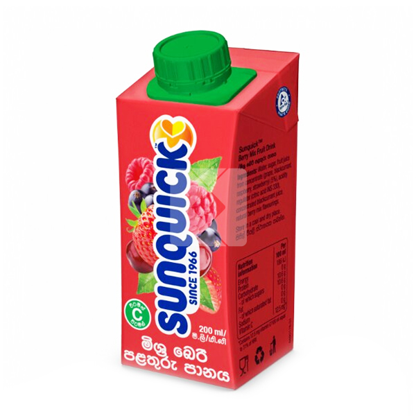 SUNQUICK RTD BERRY MIX 200ML