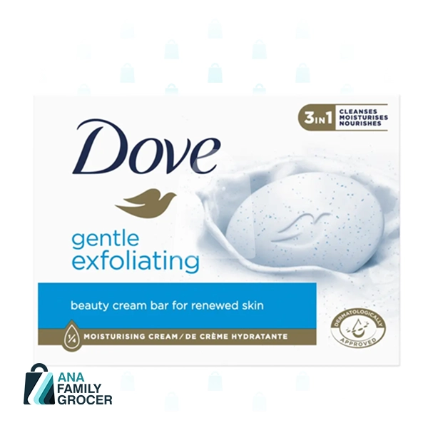 DOVE BAR SOAP GENTLE EXFOLIATING 90G