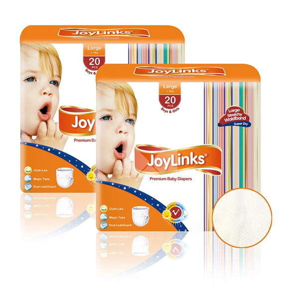 JOYLINK BABY DIAPERS LARGE 20PCS