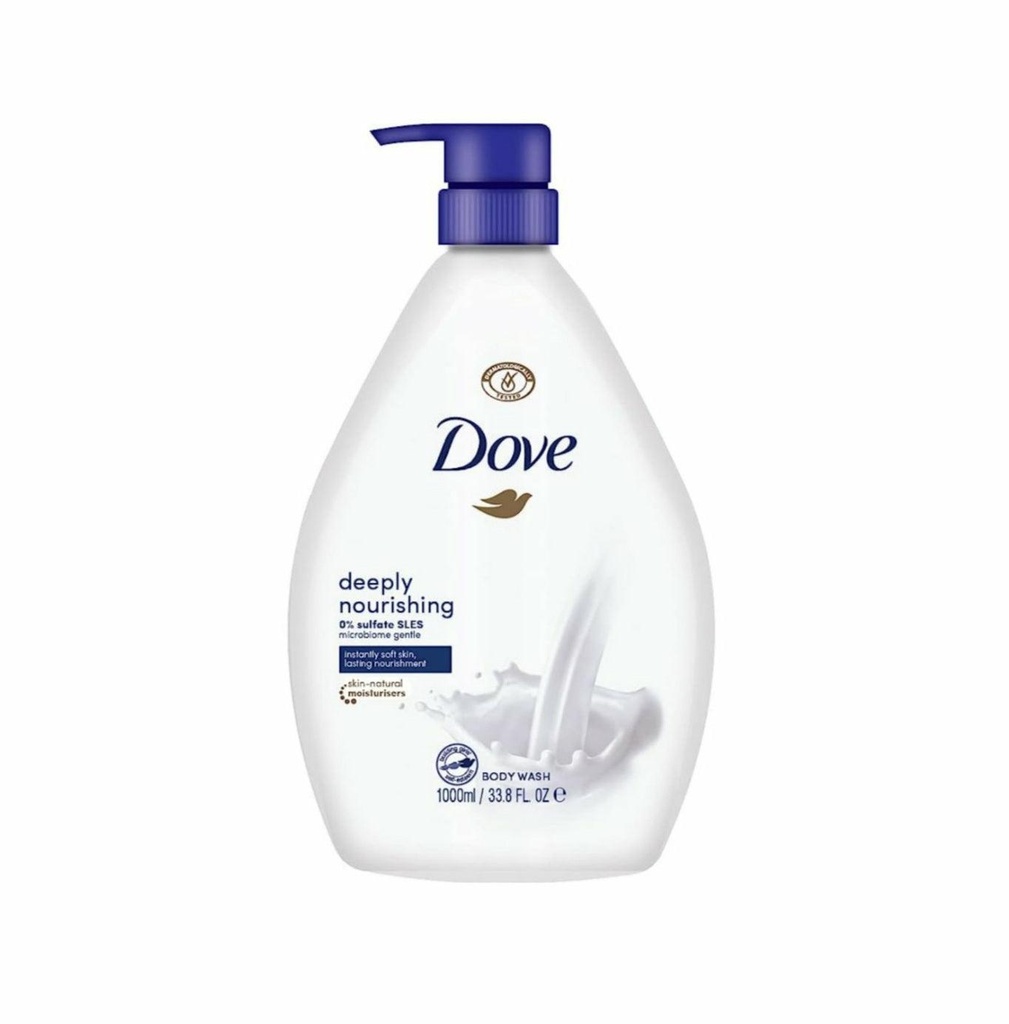 DOVE BODY WASH DEEPLY NOURISHING 1L