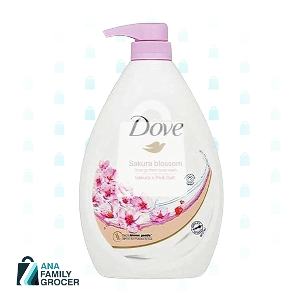 DOVE BODY WASH GO FRESH SAKURA BLOSSOM 1L