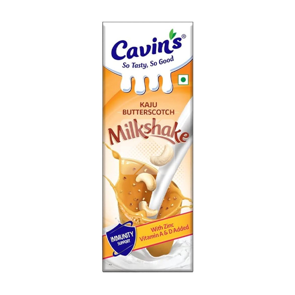 CAVINS BUTTERSCOTCH MILKSHAKE 180ML