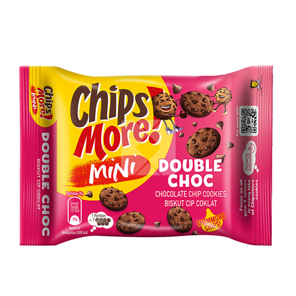 CHIPSMORE DOUBLE CHOCOLATE 72G