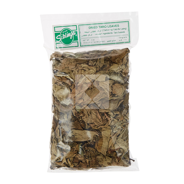 SIBLINGS DRIED TARO LEAVES 114G