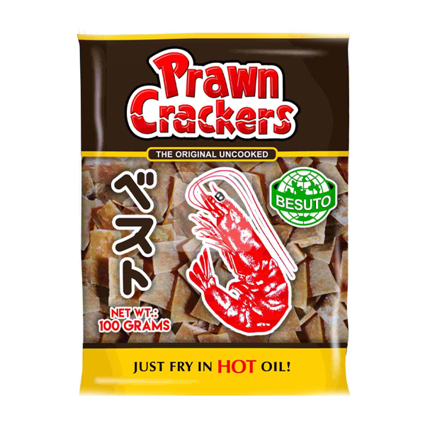 BESUTO PRAWN CRACKERS 100G