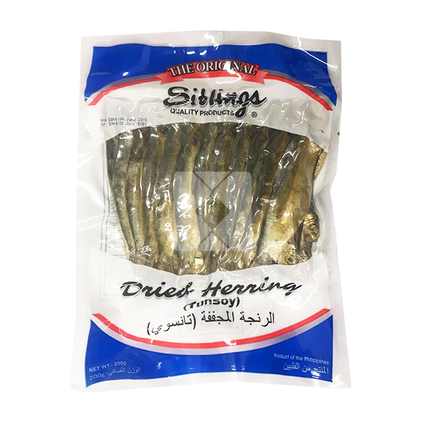 SIBLINGS DRIED FISH HERRING (TUYO) 200G