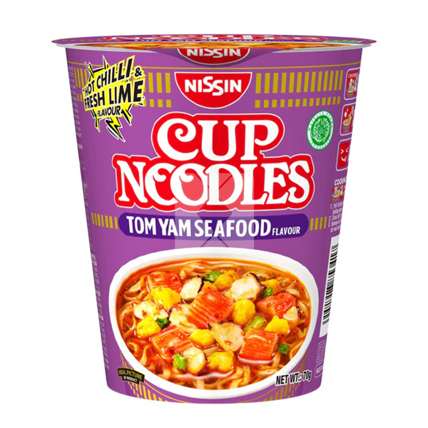NISSIN CUP TOM YAM SEAFOOD 70G