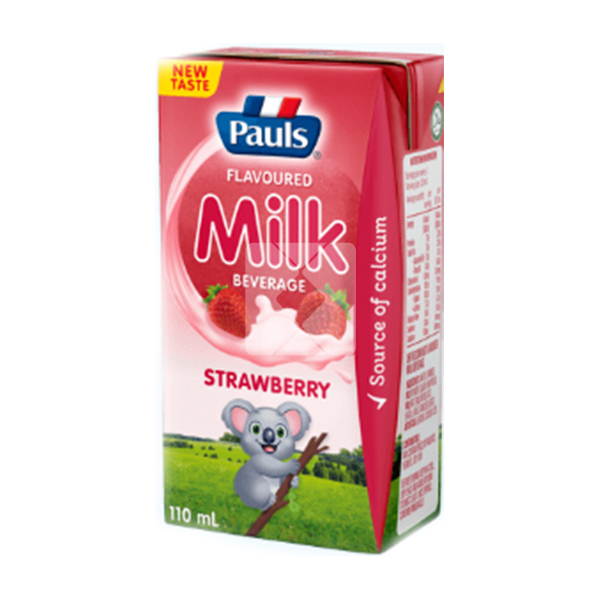 PAULS STRAWBERRY UHT MILK 110ML