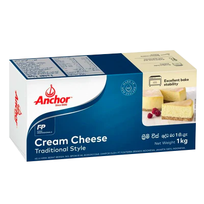 ANCHOR CREAM CHEESE 1KG 