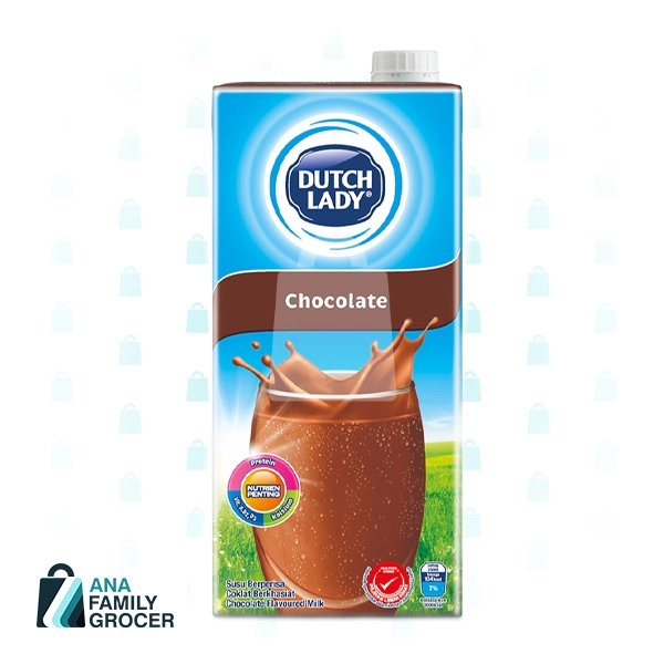DUTCH LADY UHT MILK CHOCOLATE 1LTR