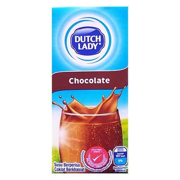 DUTCH LADY UHT MILK CHOCOLATE 200ML