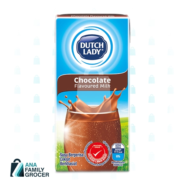 DUTCH LADY UHT MILK CHOCOLATE 200ML