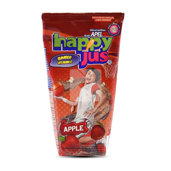 HAPPY JUS APPLE 200ML