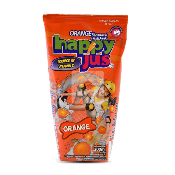 HAPPY JUS ORANGE 200ML