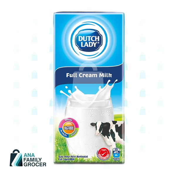 DUTCH LADY UHT MILK FULL CREAM 1LTR