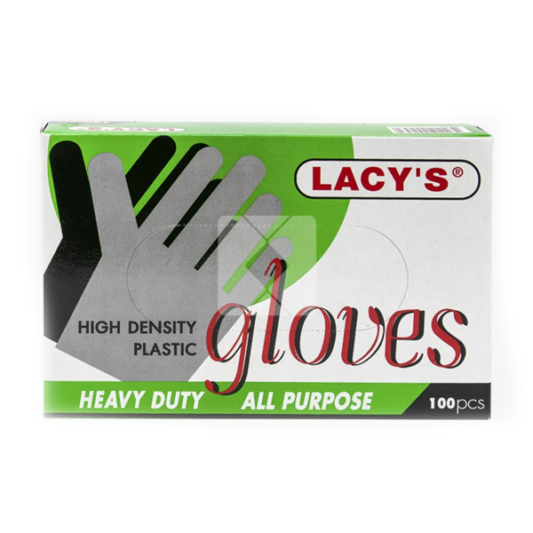 LACY'S DISPOSABLE HAND GLOVES 100PCS