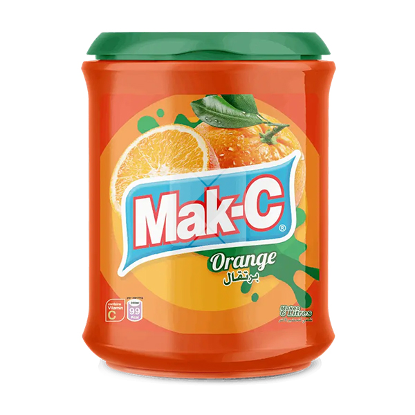MAK-C JUICE ORANGE POWDER 750G