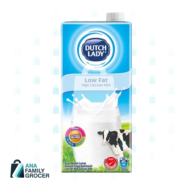 DUTCH LADY UHT MILK LOW-FAT 1L