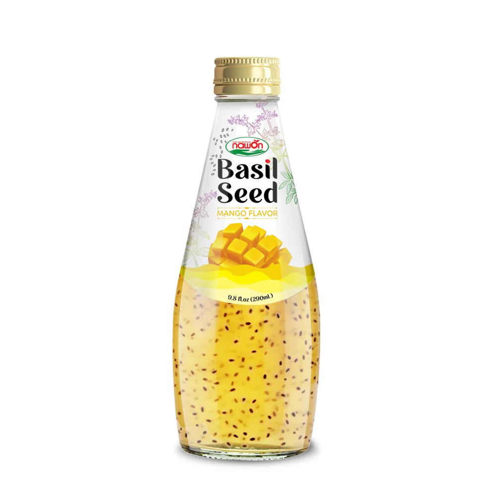 NAWON BASIL SEED DRINK MANGO 290ML
