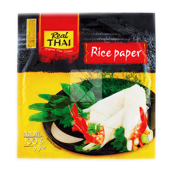 REAL THAI RICE PAPER 22CM 100G