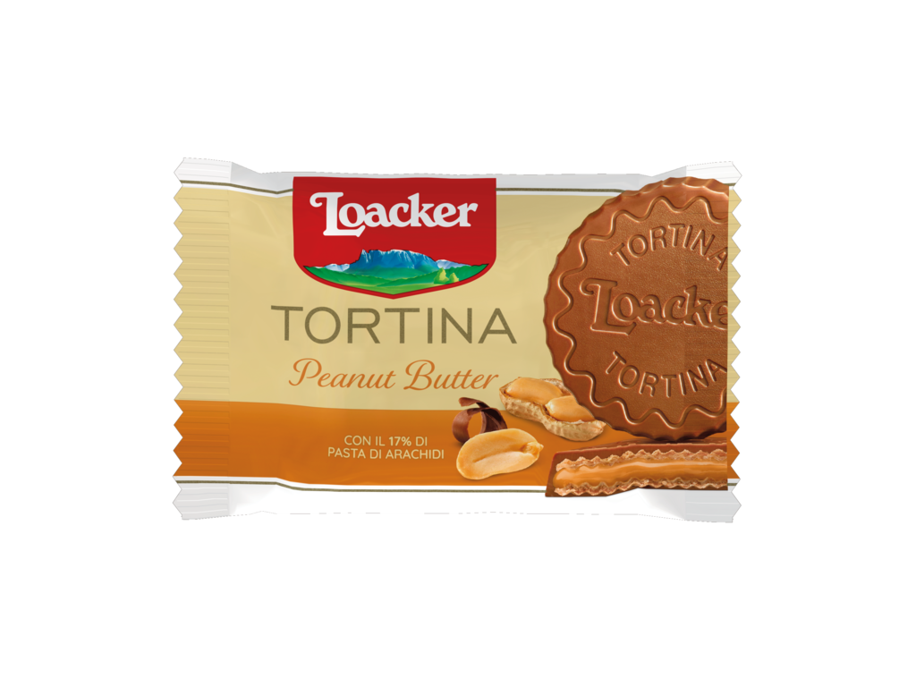 LOACKER GRAN PASTICCERIA TORTINA PENUT BUTTER 21G