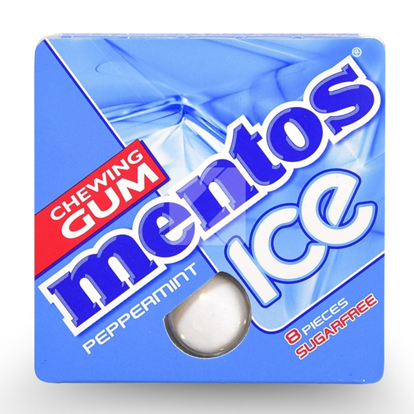 ICE MENTOS GUM PEPPERMINT 