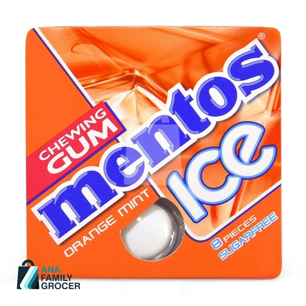 MENTOS ICE  ORANGE MINT GUM