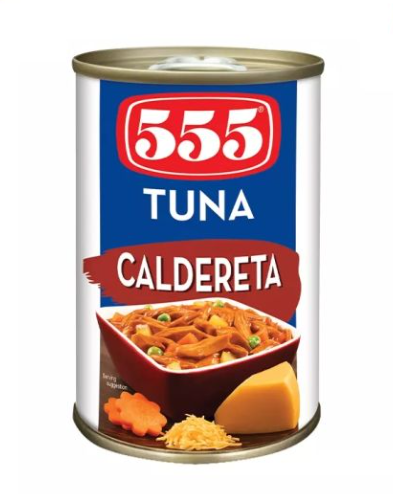 555 TUNA FLAKES CALDERETA 155G