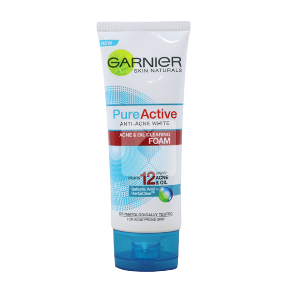 GARNIER PURE ACTIVE FACIAL WASH ANTI-ACNE 100ML