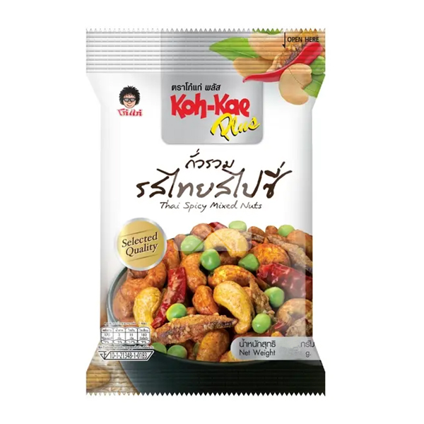 KOH-KAE PLUS THAI SPICY MIXED NUTS PKT 145G