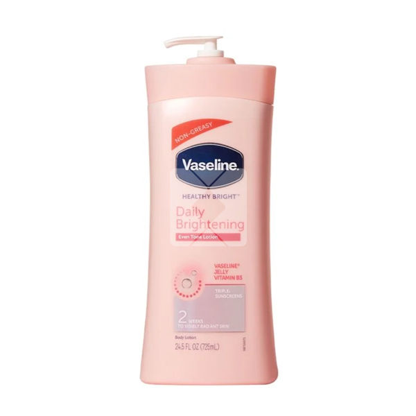 VASELINE BODY LOTION HEALTHY BRIGHT DAILY BRIGHTENING  725ML