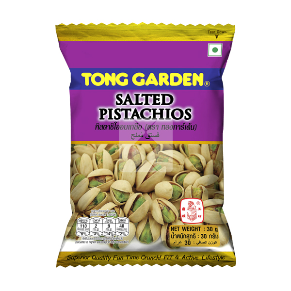 TONG GARDEN PISTACHIOS SALTED 30G
