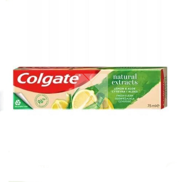 COLGATE TOOTHPASTE NATURAL EXTRA LEMON OIL 100G