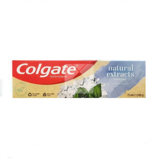 COLGATE TOOTHPASTE NATURAL EXTRA SALT 100G