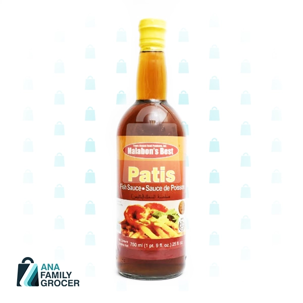 MALABON'S BEST FISH SAUCE 750ML