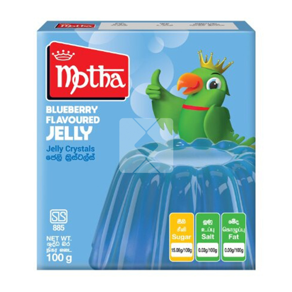 MOTHA BLUEBERRY FLAVORED JELLY 100G