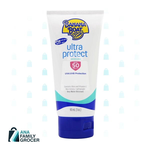 BANANA BOAT SUNSCREEN LOTION ULTRA PROTECT SPF50  90ML