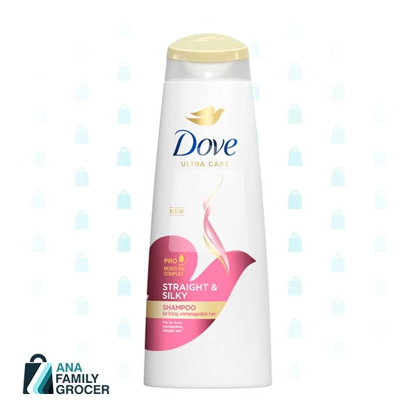 DOVE SHAMPOO STRAIGHT SILKY 330ML