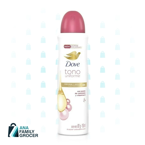 DOVE DEO BODY SPRAY DERMO ACLARANT 150ML