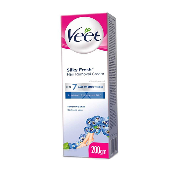 VEET HAIR REMOVAL CREAM SILKY FRESH SENSITIVE SKIN  200G