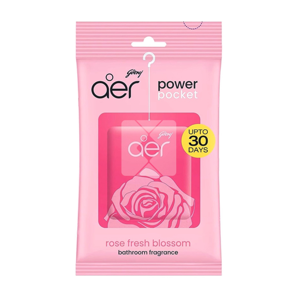 GODREJ AER POWER POCKET ROSE FRESH BLOSSOM 10G